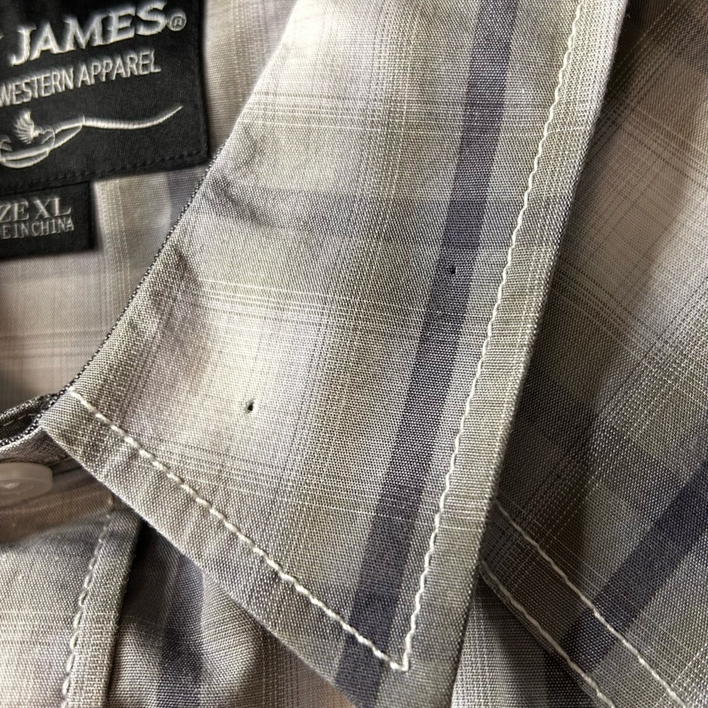 Cody James‎ Western Style Pearl Snap Shirt XL - Picture 11 of 11